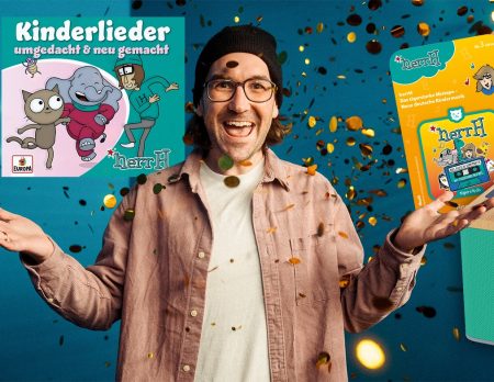 Adventskalender: Heute gibt es ein Gewinnpaket „herrH“ mit Kinderlieder-Album, Tigerbox Toch und mehr zu gewinnen // HIMBEER