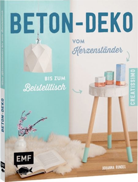 Mit Beton basteln – DIY-Buch: Beton-Deko aus dem EMF Verlag // HIMBEER