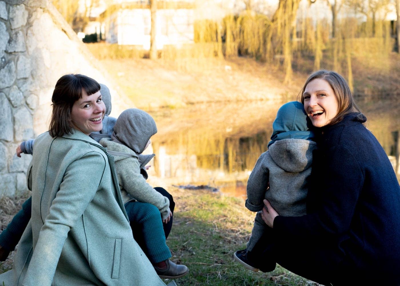 Die Autorinnen des Buchs „Muttertag“: Prof. Dr. Svenja Krämer und Hanna Meyer // HIMBEER