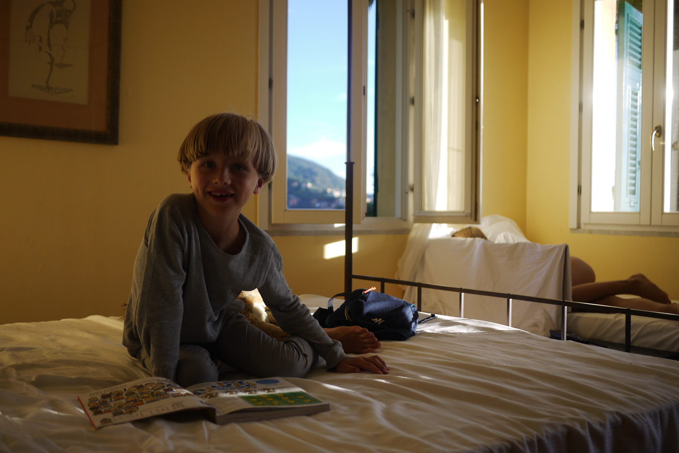 Familienurlaub in Ligurien mit Kindern: Camogli // HIMBEER