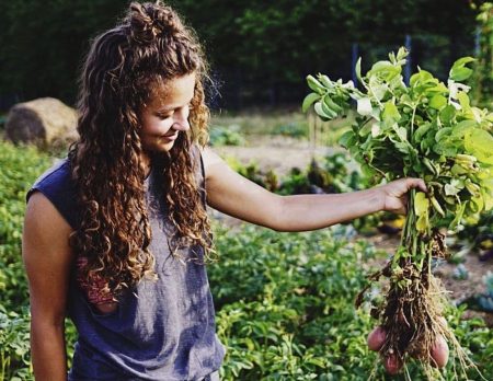 Nachhaltig leben; Gemüse selbst anbauen und mit Hilfe der Fryd App hegen und pflegen // HIMBEER