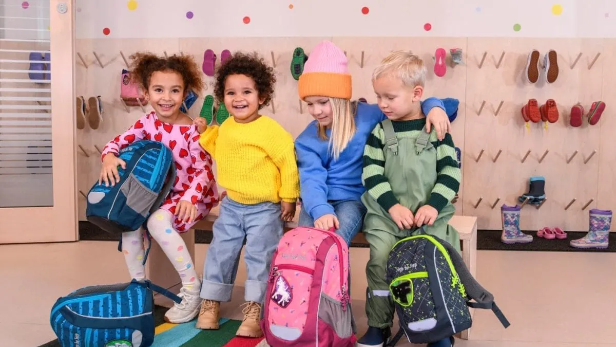 Step by Step präsentiert zwei neue Rucksack-Modelle speziell für die Kindergartenzeit // HIMBEER