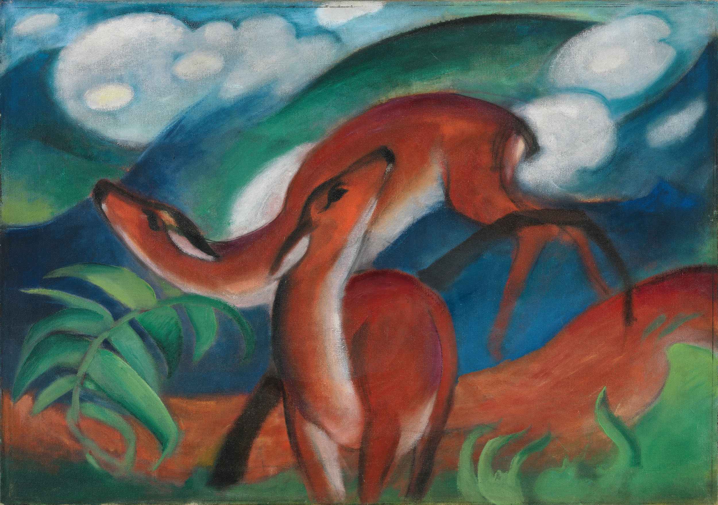 Franz Marc. Das Reh fühlt // HIMBEER