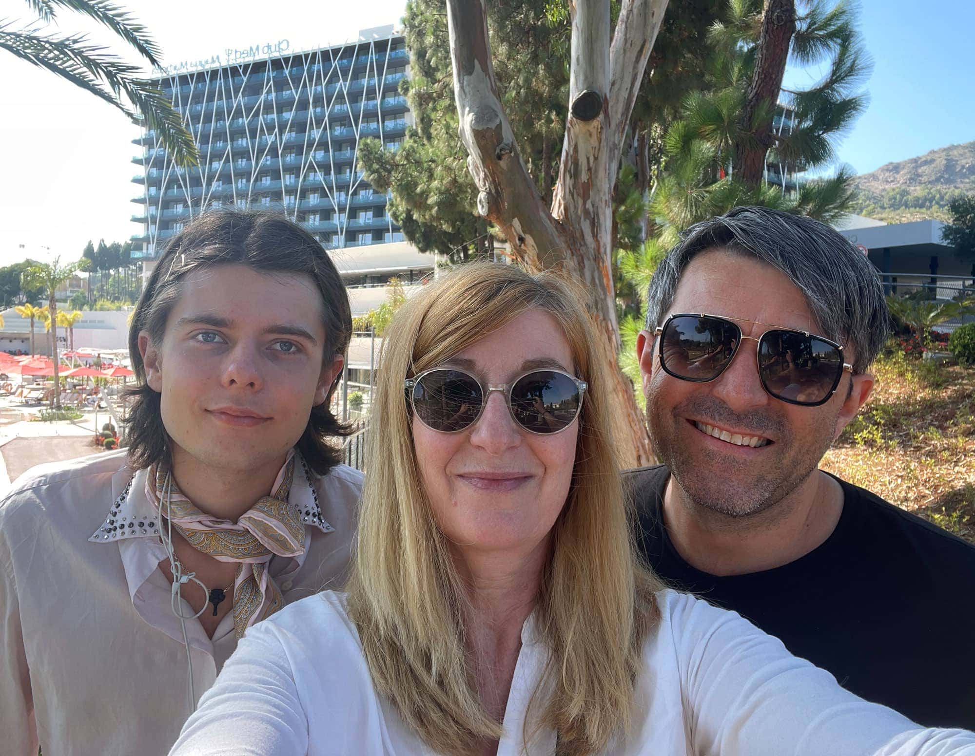Luis, Claudia und Stephan im Club Med Magna Marbella // HIMBEER