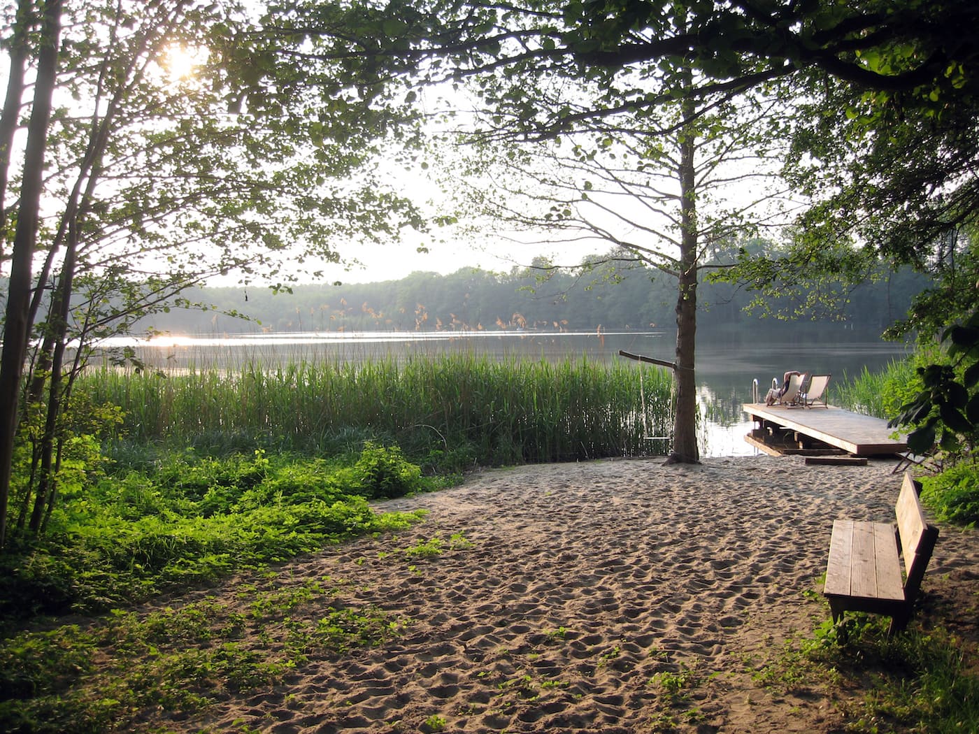 Der See am Kavaliershaus | BERLIN MIT KIND