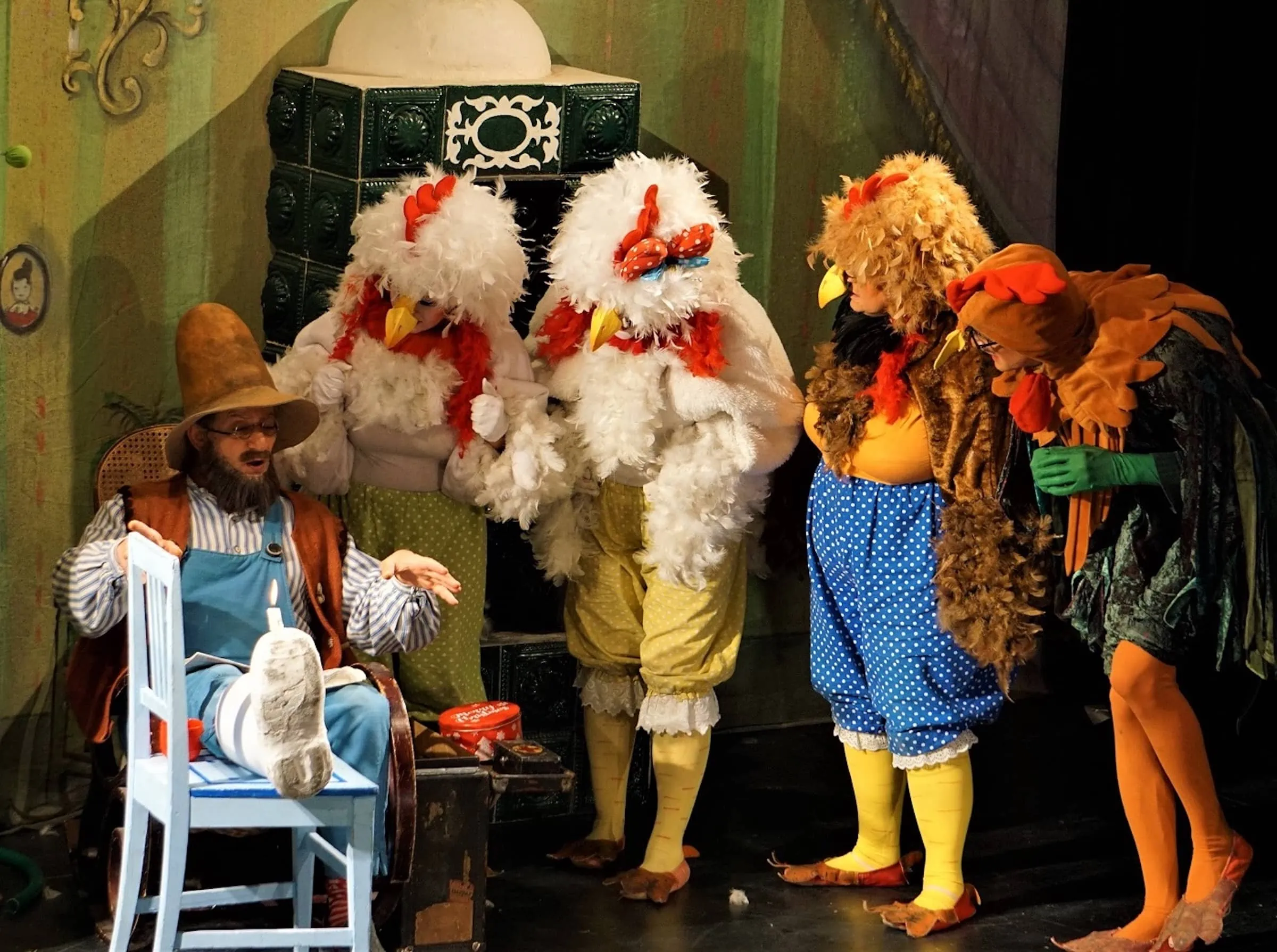 Theaterpremieren im Herbst: Pettersson feiert Weihnachten im Münchner Theater für Kinder // HIMBEER
