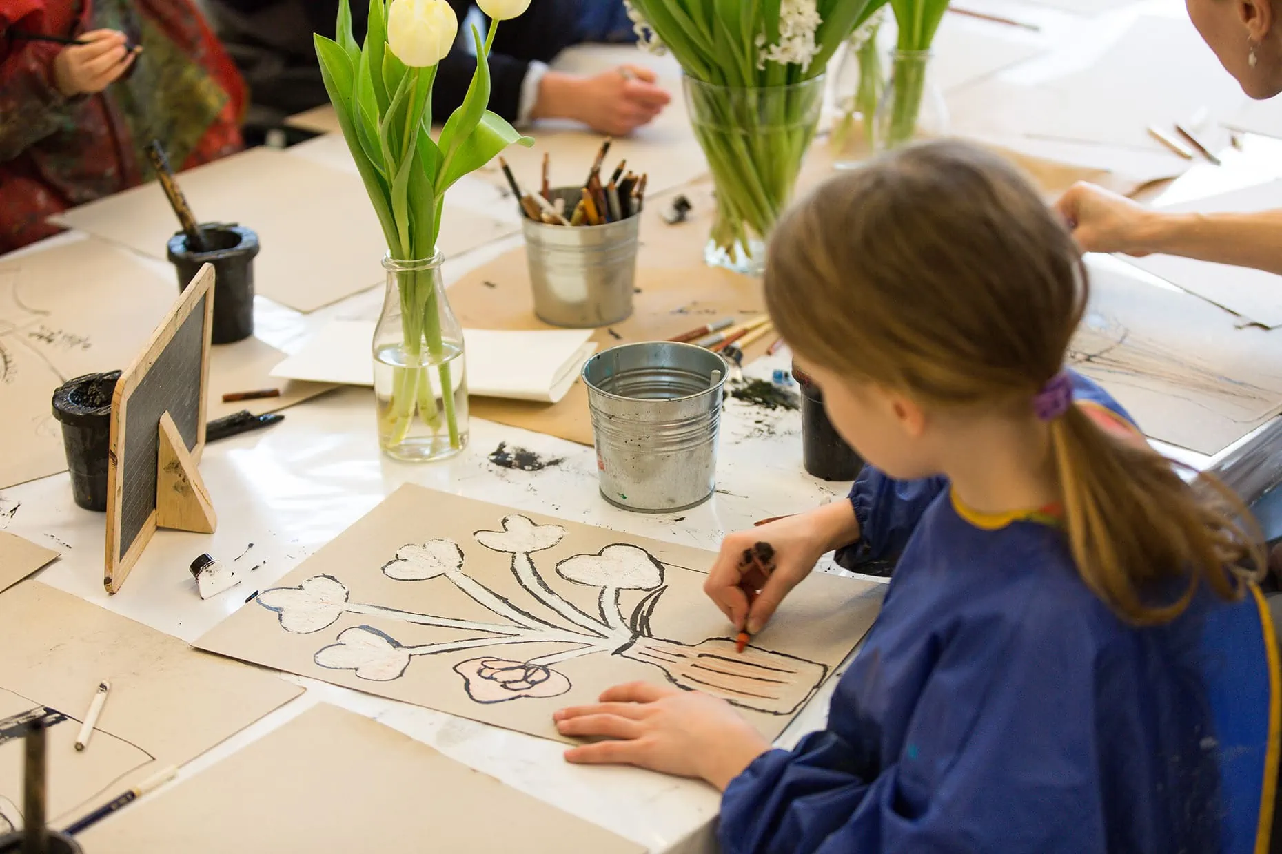 Tipps für die Herbstferienwoche: Online-Workshop Malen & Zeichnen Kinderkunsthaus // HIMBEER