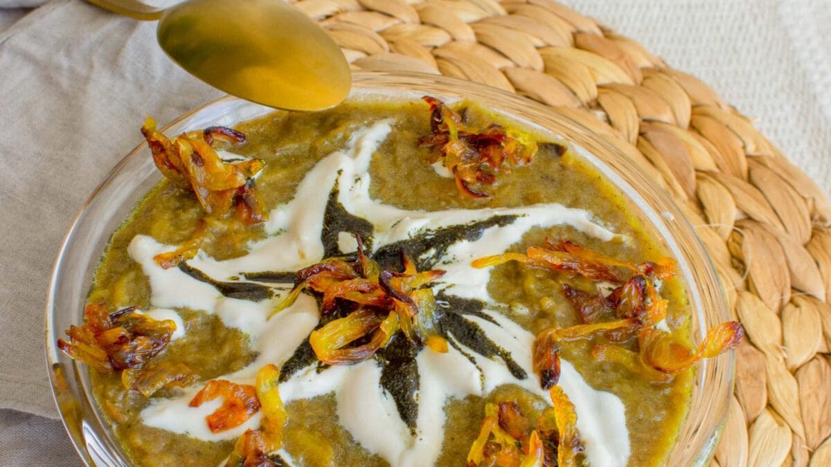 Vegane Auberginencreme zubereiten // HIMBEER