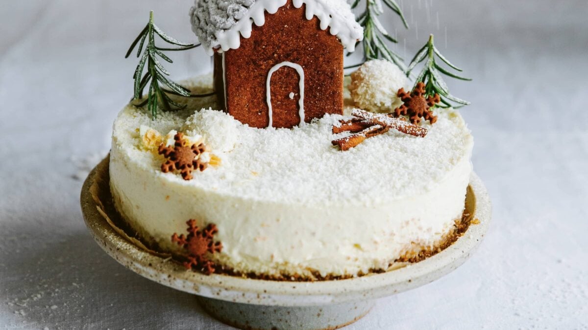 White Christmas Cheesecake aus Magic Christmas // HIMBEER
