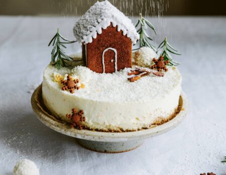 White Christmas Cheesecake aus Magic Christmas // HIMBEER