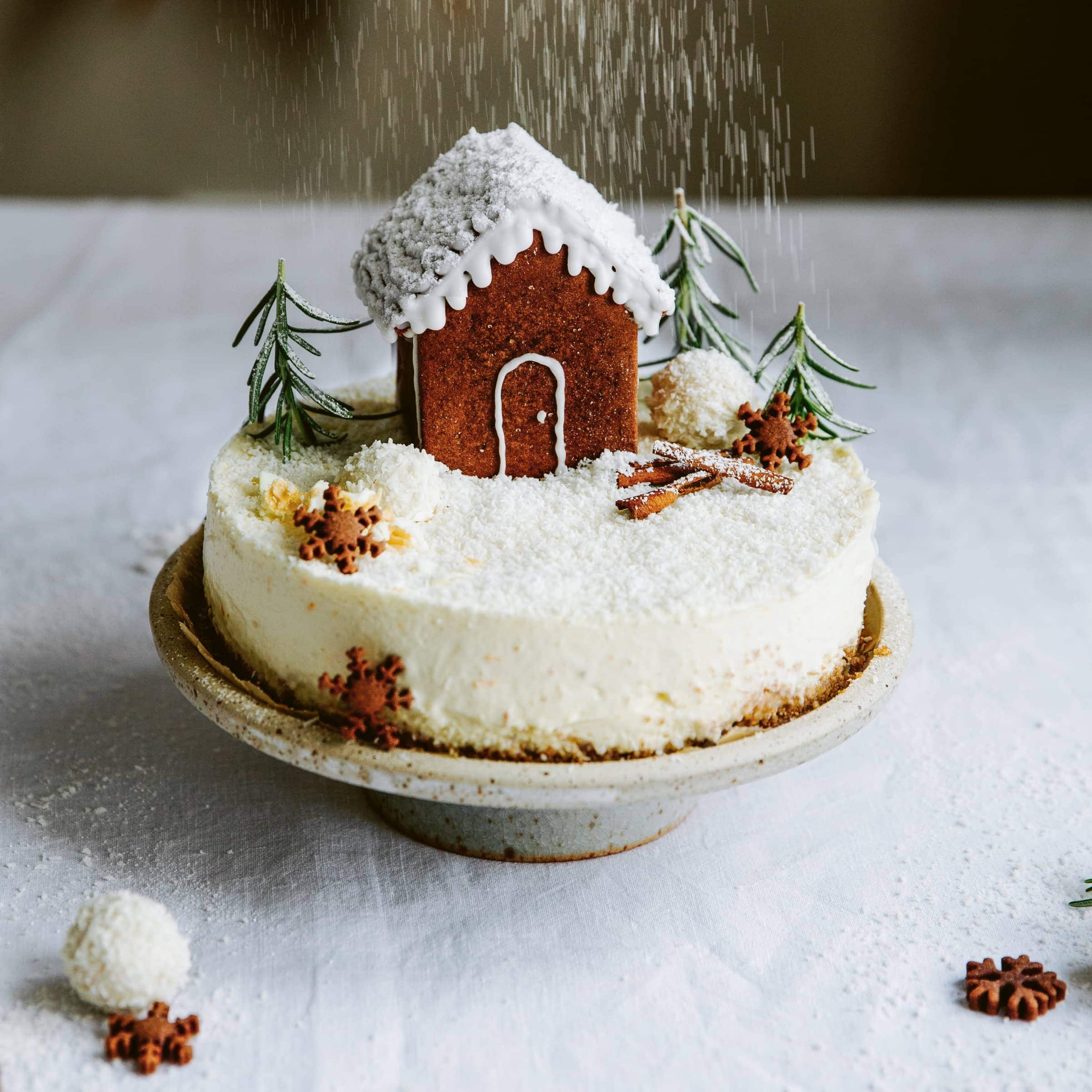 White Christmas Cheesecake aus Magic Christmas // HIMBEER