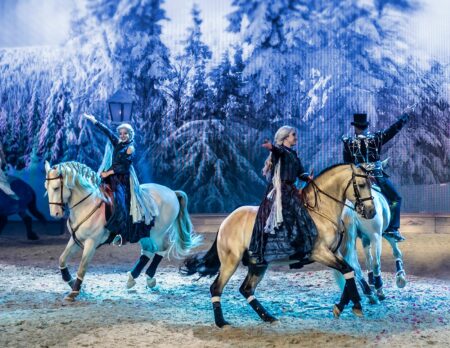 Gewinnt Karten für die Pferdeshow CAVALLUNA – WinterWünscheLand in München // HIMBEER