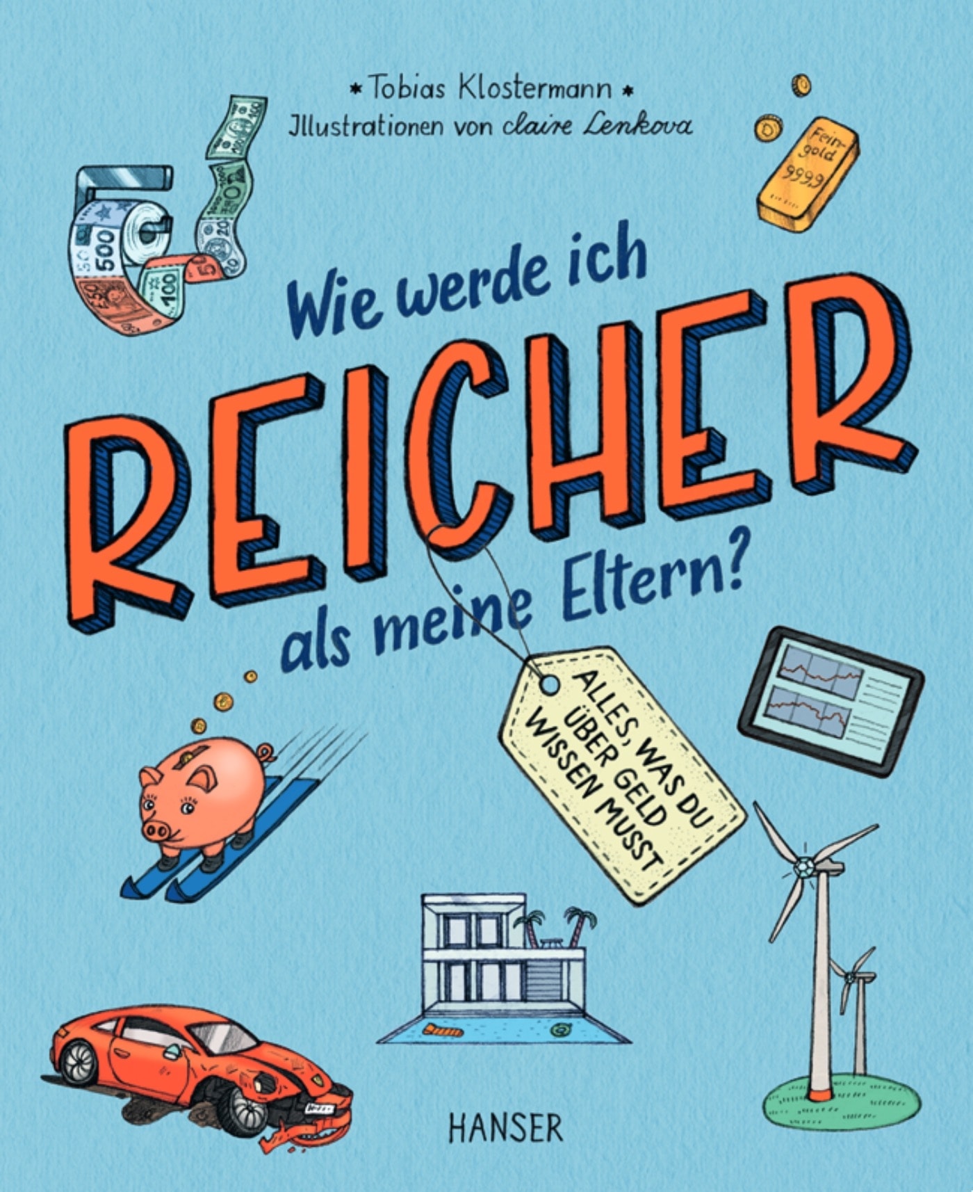 Kindersachbuch „Wie werde ich reicher als meine Elter?“ // HIMBEER