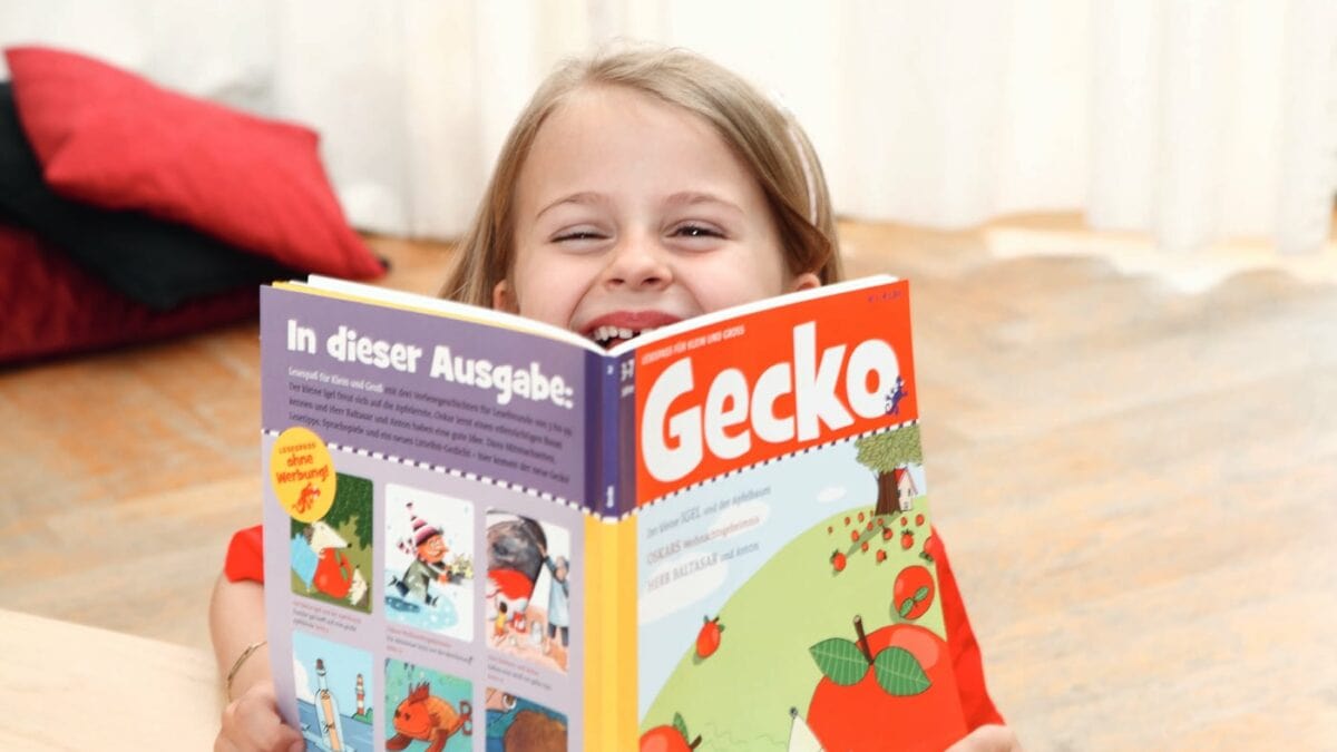 Gecko Kinderzeitschrift verlost 3 Mini-Abos! // HIMBEER