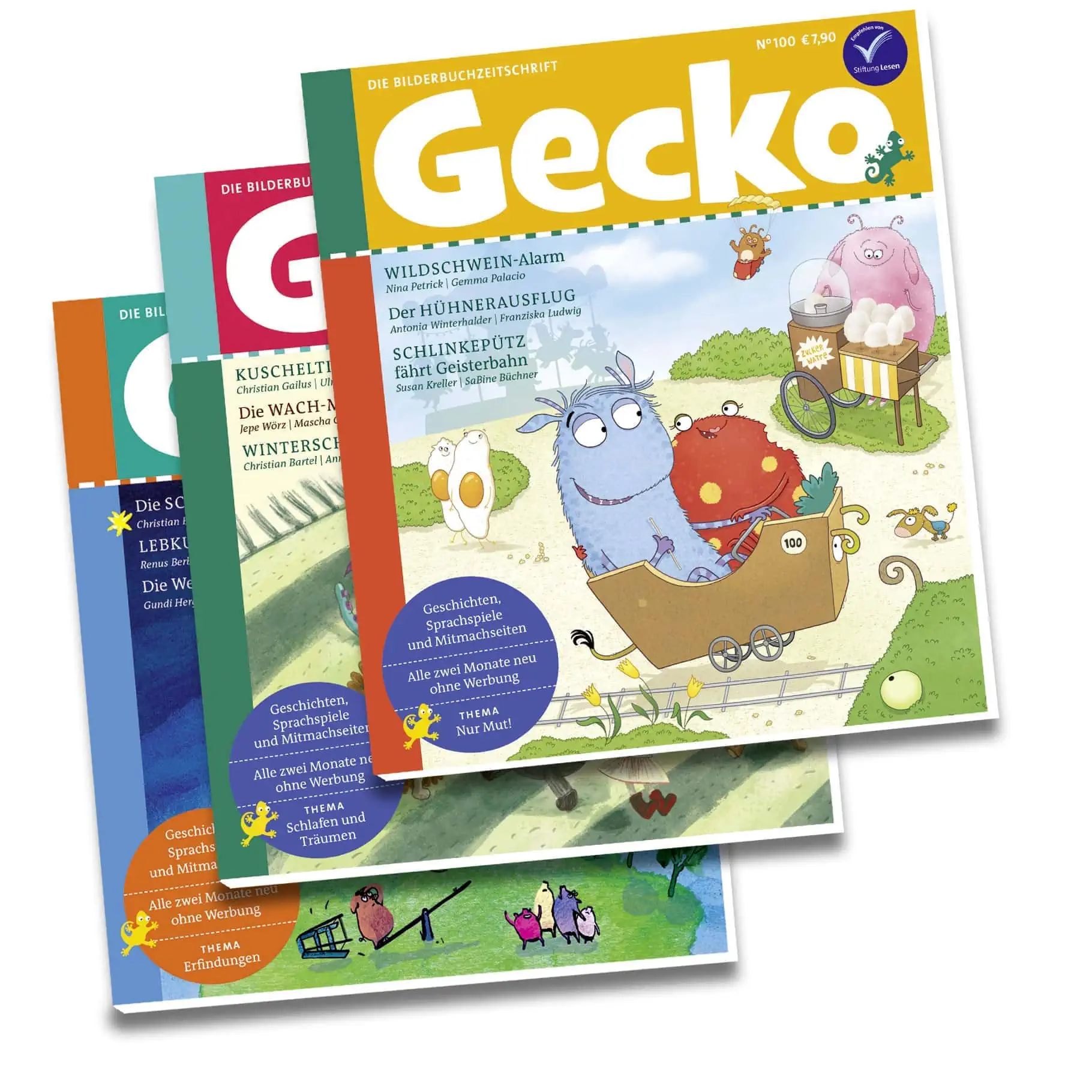 Gecko Kinderzeitschrift verlost 3 Mini-Abos! // HIMBEER