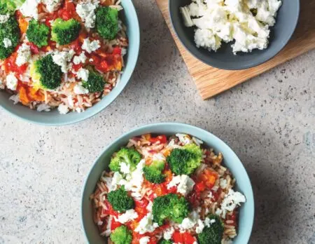 Rezept: Gemüsereis für die Familie kochen // HIMBEER