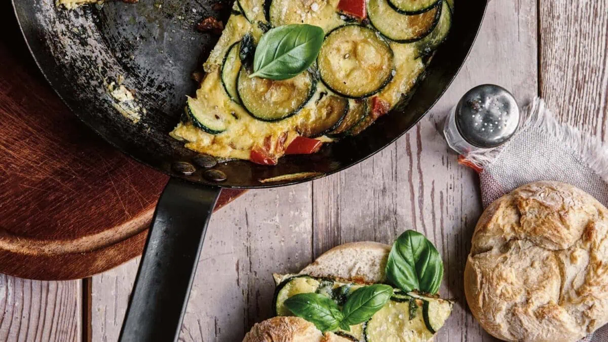Zucchini-Frittata aus Roma in Cucina // HIMBEER