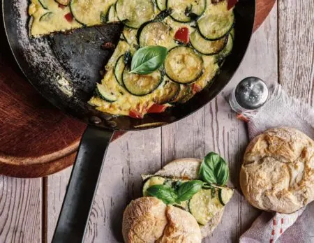 Zucchini-Frittata aus Roma in Cucina // HIMBEER