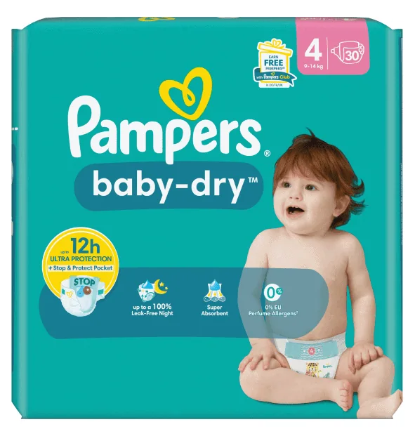 Pampers Baby-Dry // HIMBEER