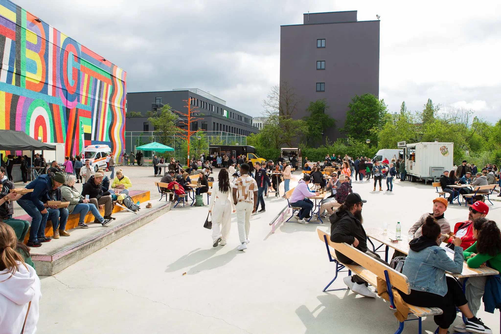 Public Viewing mit Kindern im Sugar Mountain // HIMBEER