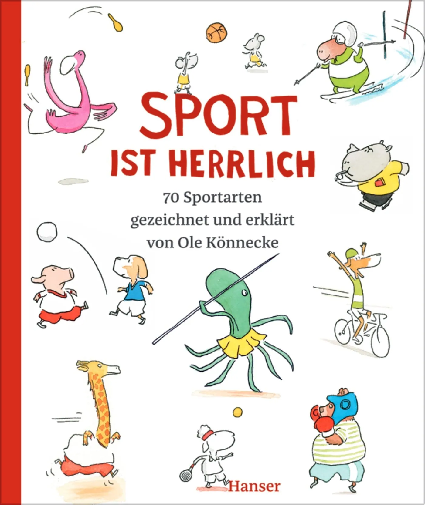 Kinderbuch-Tipps rund um Sport: Sport ist herrlich // HIMBEER