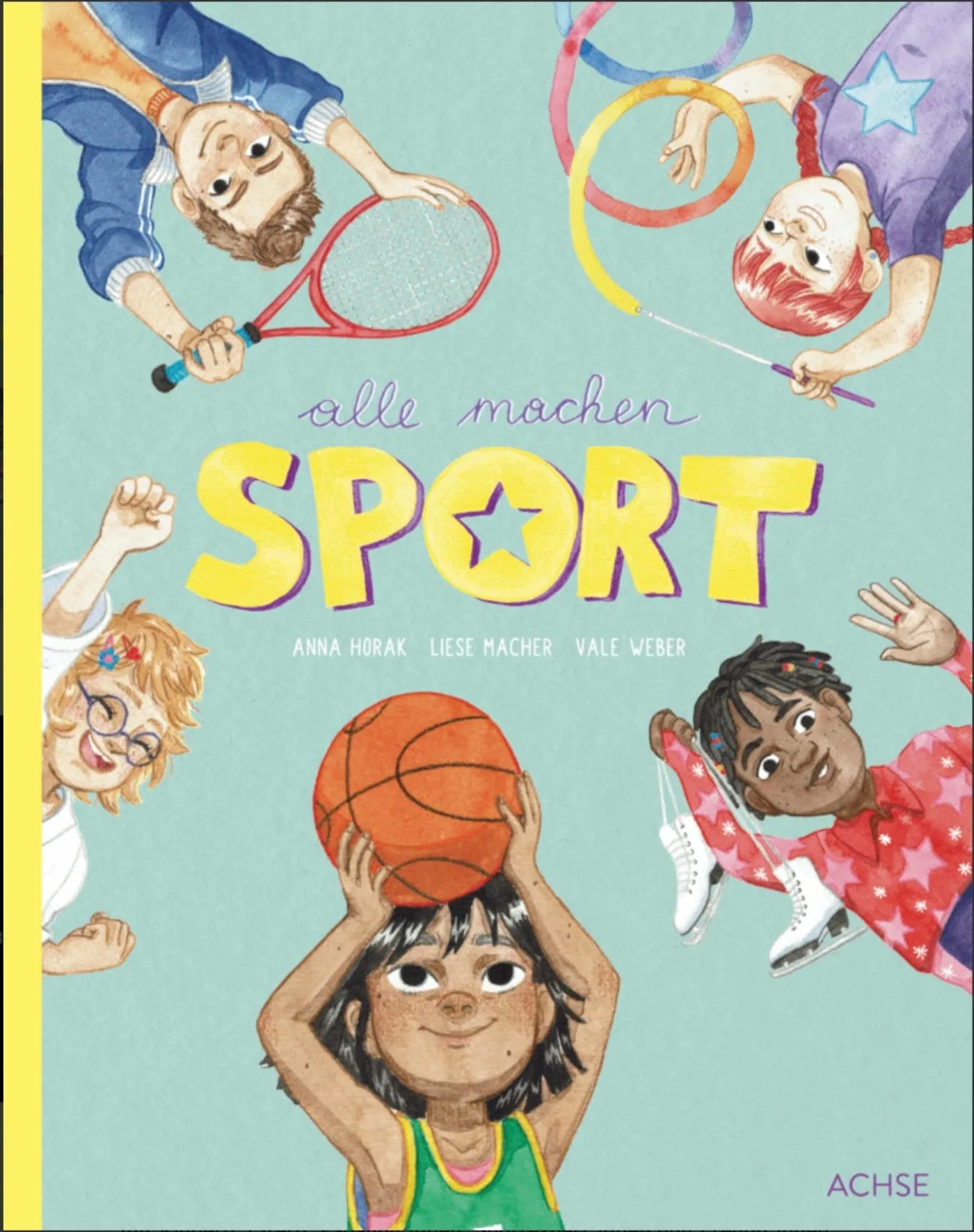 Kinderbuch-Tipps rund um Sport: Alle machen Sport // HIMBEER