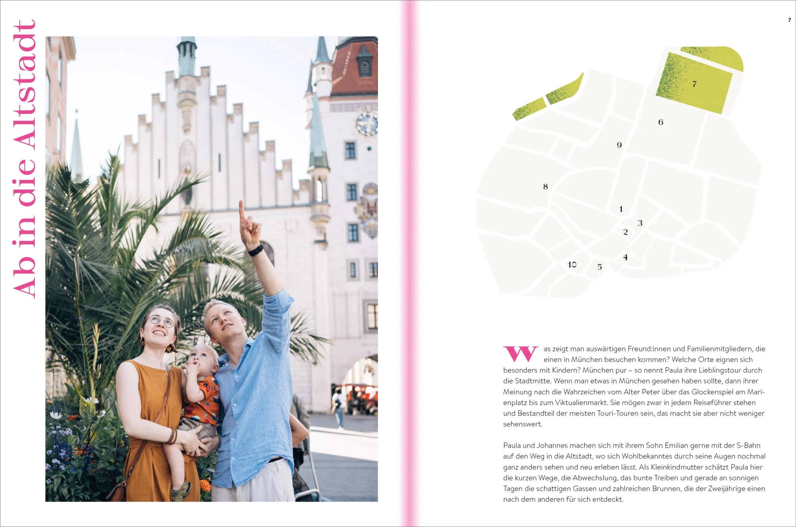 Familien-Freizeit-Guide München mit Kind 2025 mit Familientour durch die Altstadt // HIMBEER