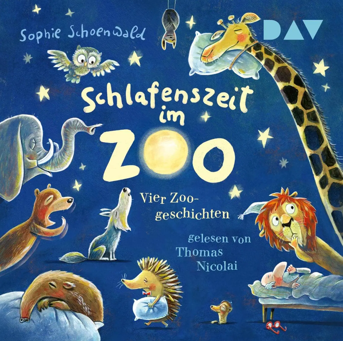 Tipps für Kinderhörbücher – Geschichten für Kinder zum Hören: Schlafenszeit im Zoo // HIMBEER