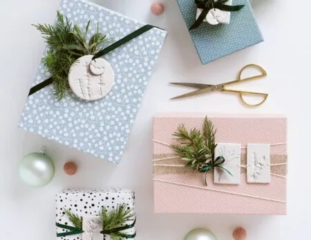 Geschenkanhänger für die Weihnachtsgeschenke basteln // HIMBEER