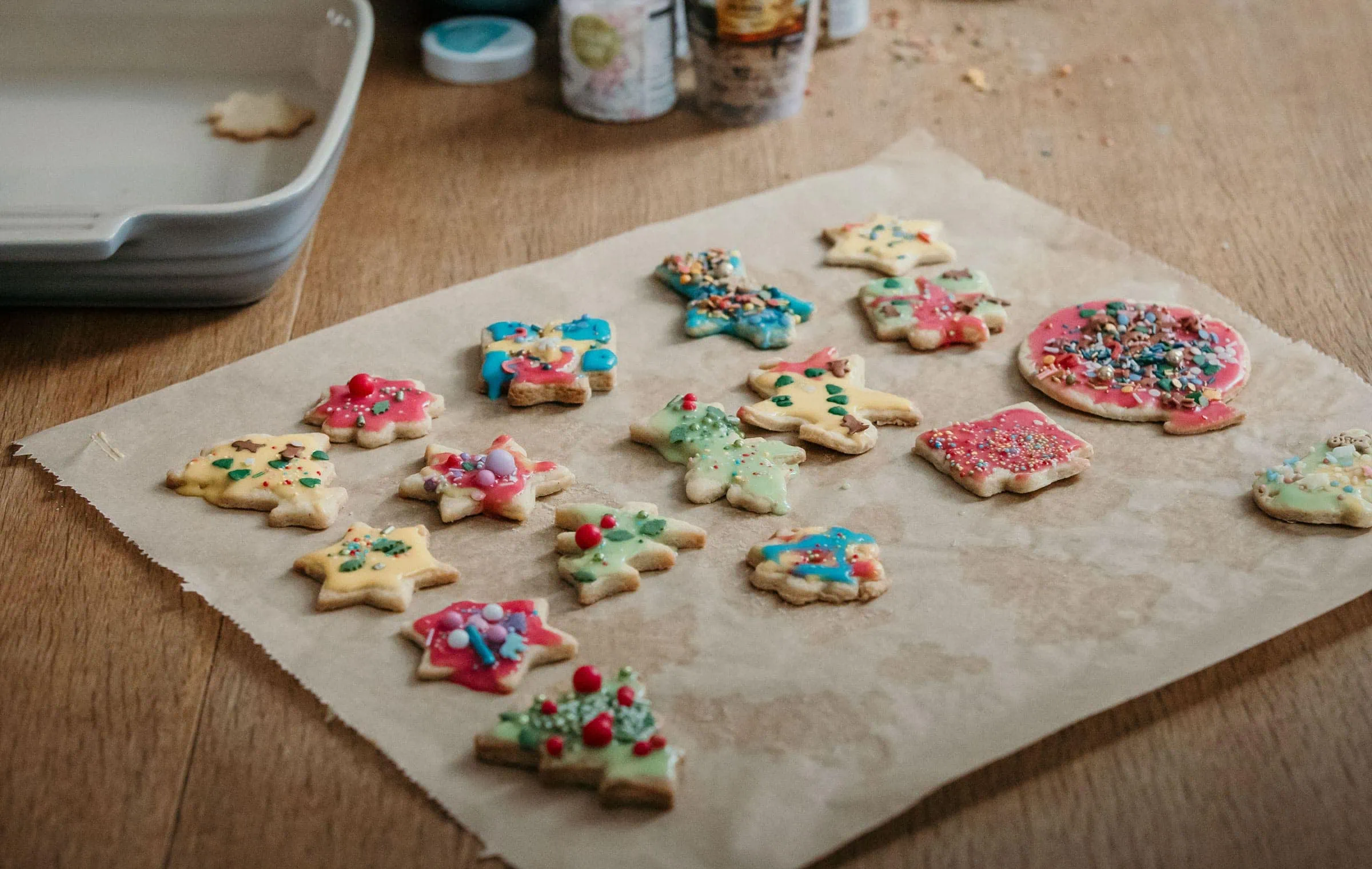 Familien und ihre Traditionen und Rituale im Advent und zu Weihnachten: Plätzchen backen // HIMBEER