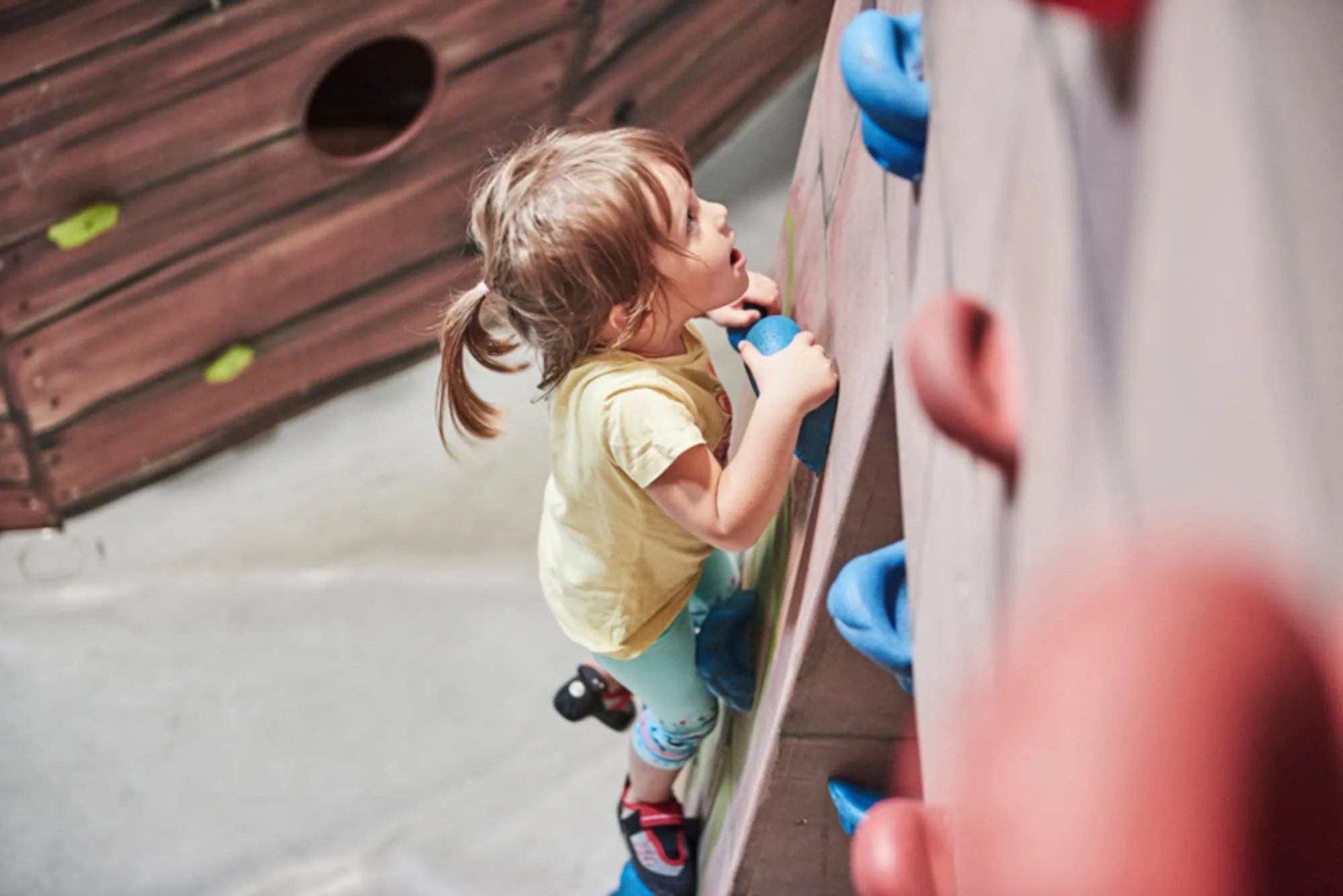 Top Boulder- und Kletterhallen in München für Kinder: DAV Kletter- und Boulderzentrum Thalkirchen // HIMBEER