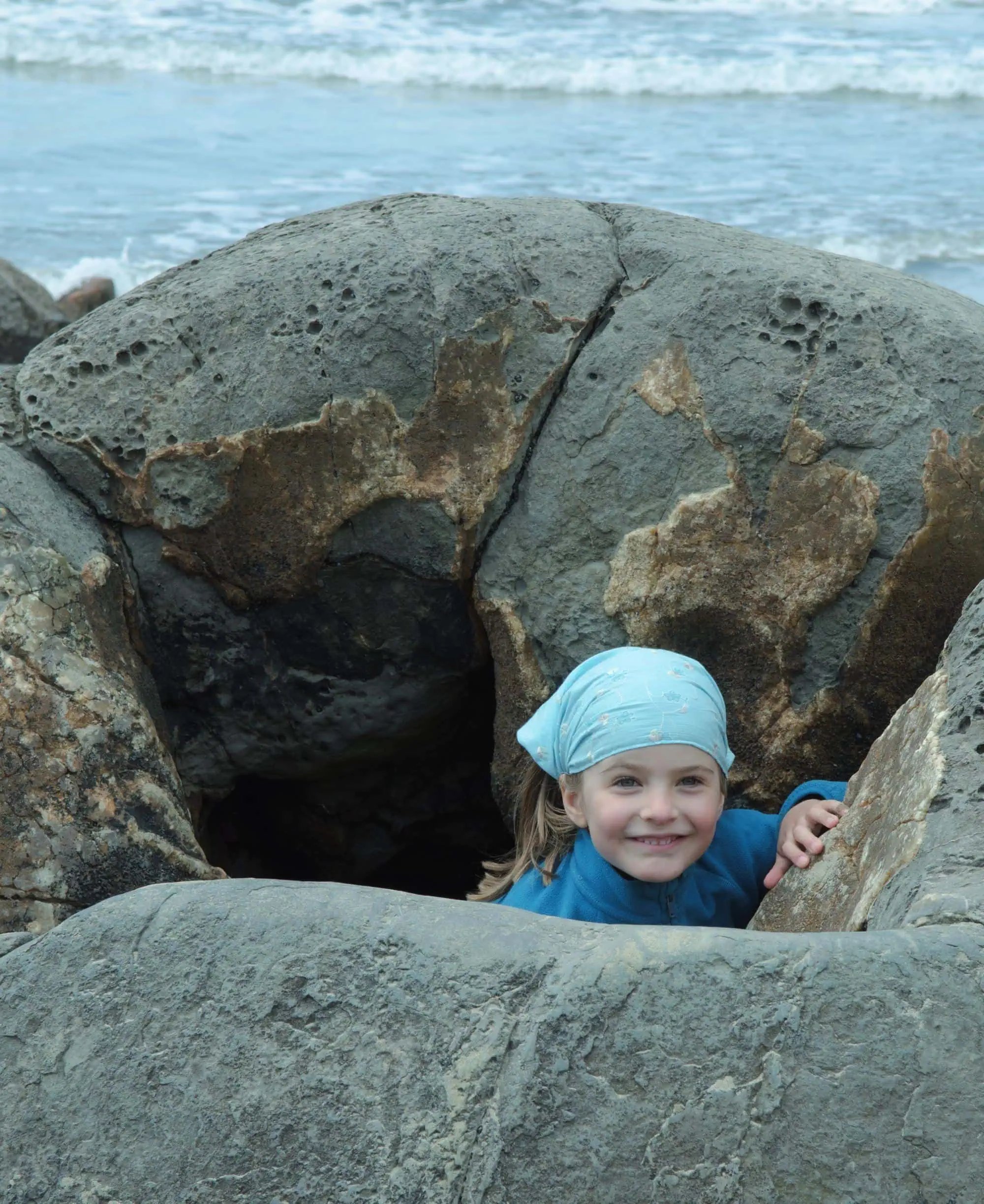 Reisebericht – Trip durch Neuseeland mit zwei Kindern: Moeraki Boulders // HIMBEER