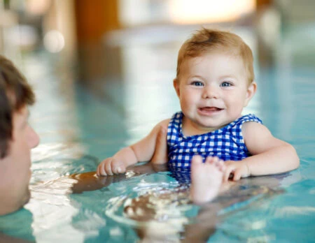 Baby-Schwimmkurse in München // HIMBEER