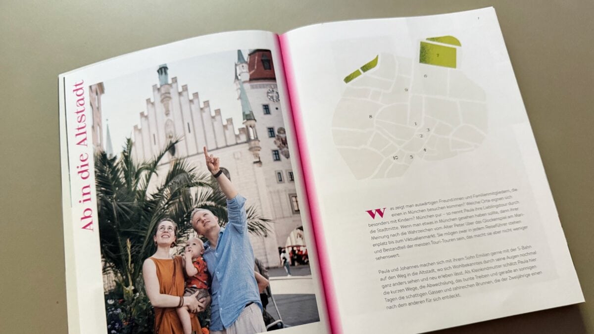 Shooting in München: Familien zeigen ihre Lieblingsorte mit Kindern in München: Altstadt // HIMBEER