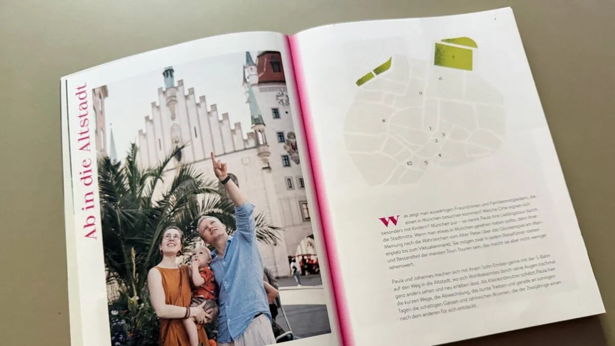 Shooting in München: Familien zeigen ihre Lieblingsorte mit Kindern in München: Altstadt // HIMBEER