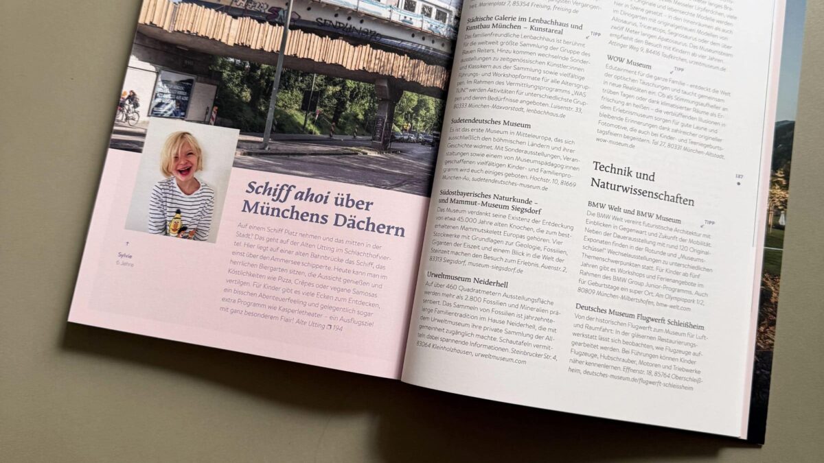 Familien- und Kindertipps im Familien-Freizeit-Guide MÜNCHEN MIT KIND