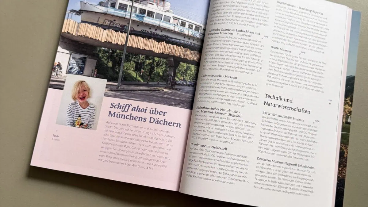 Familien- und Kindertipps im Familien-Freizeit-Guide MÜNCHEN MIT KIND