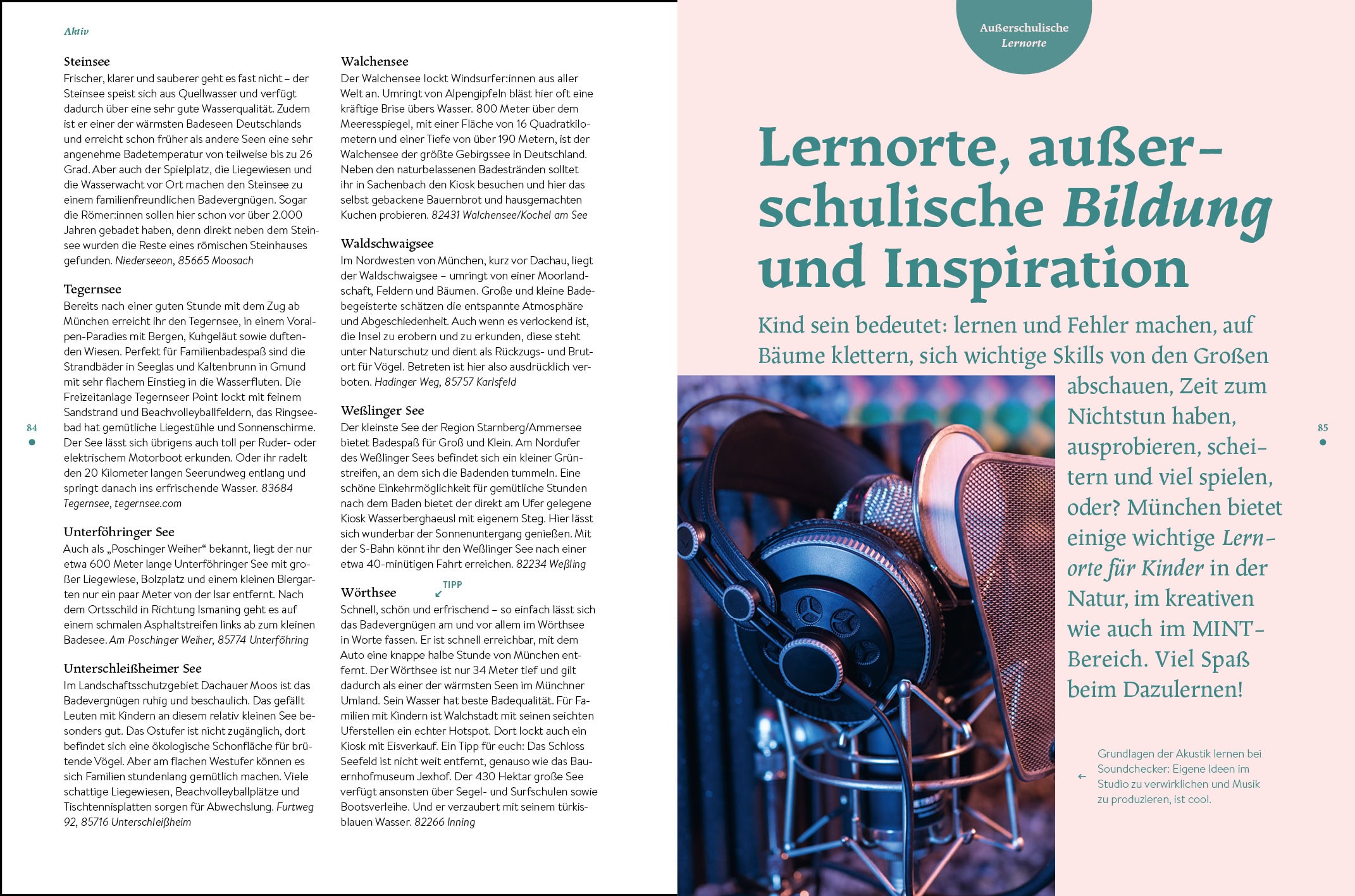 Reiseführer und Stadtführer für Familien in München – der Familien-Freizeit-Guide München mit Kind 2026 aus dem HIMBEER Verlag: außerschulische Lernorte für Kinder und Jugendliche in München
