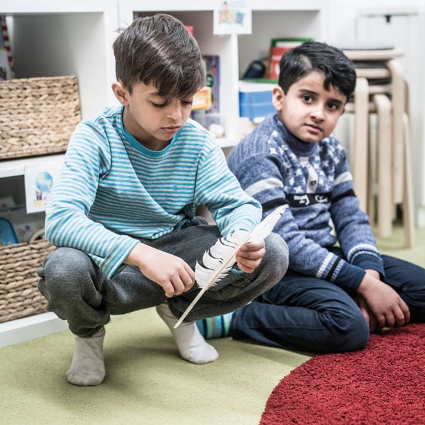 Willkommensklassen // HIMBEER