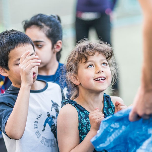 Kinder und Jugendliche beim Sport // HIMBEER