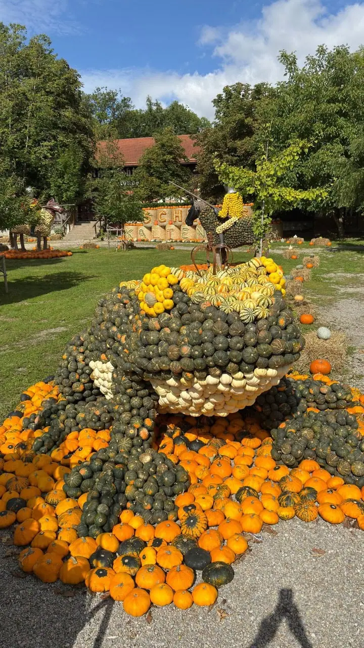 Halloween-Events für Kinder in München: Schloss Kaltenberg Kürbiswelten // HIMBEER