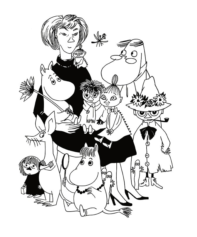 AD Mumins Ausstellung im Literaturhaus // HIMBEER 2025