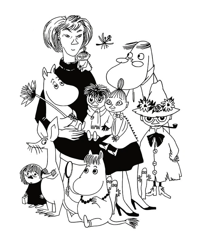 AD Mumins Ausstellung im Literaturhaus // HIMBEER 2025