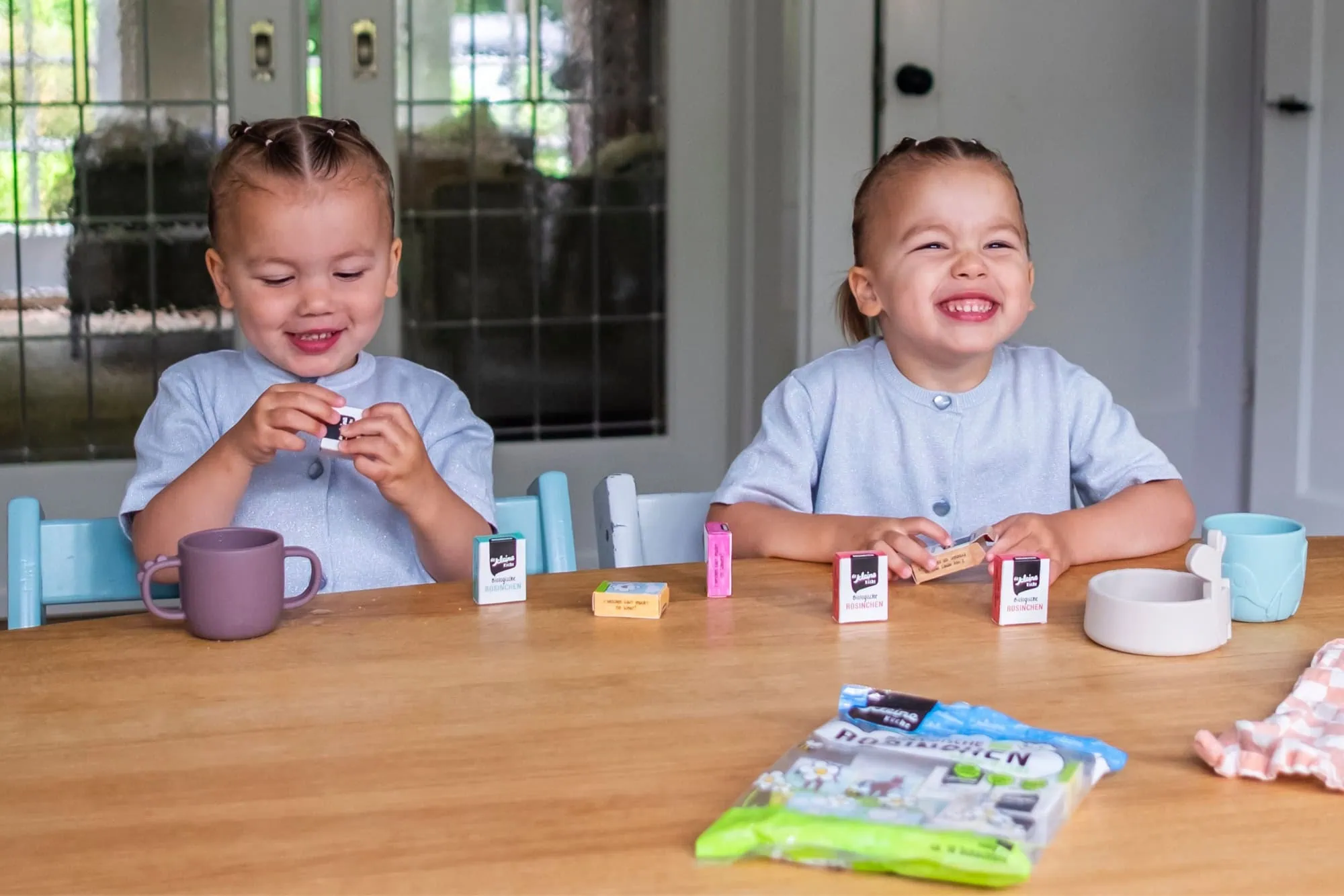 Jahresvorrat an Biosnacks Adventskalender die Kleine Küche // HIMBEER 2025