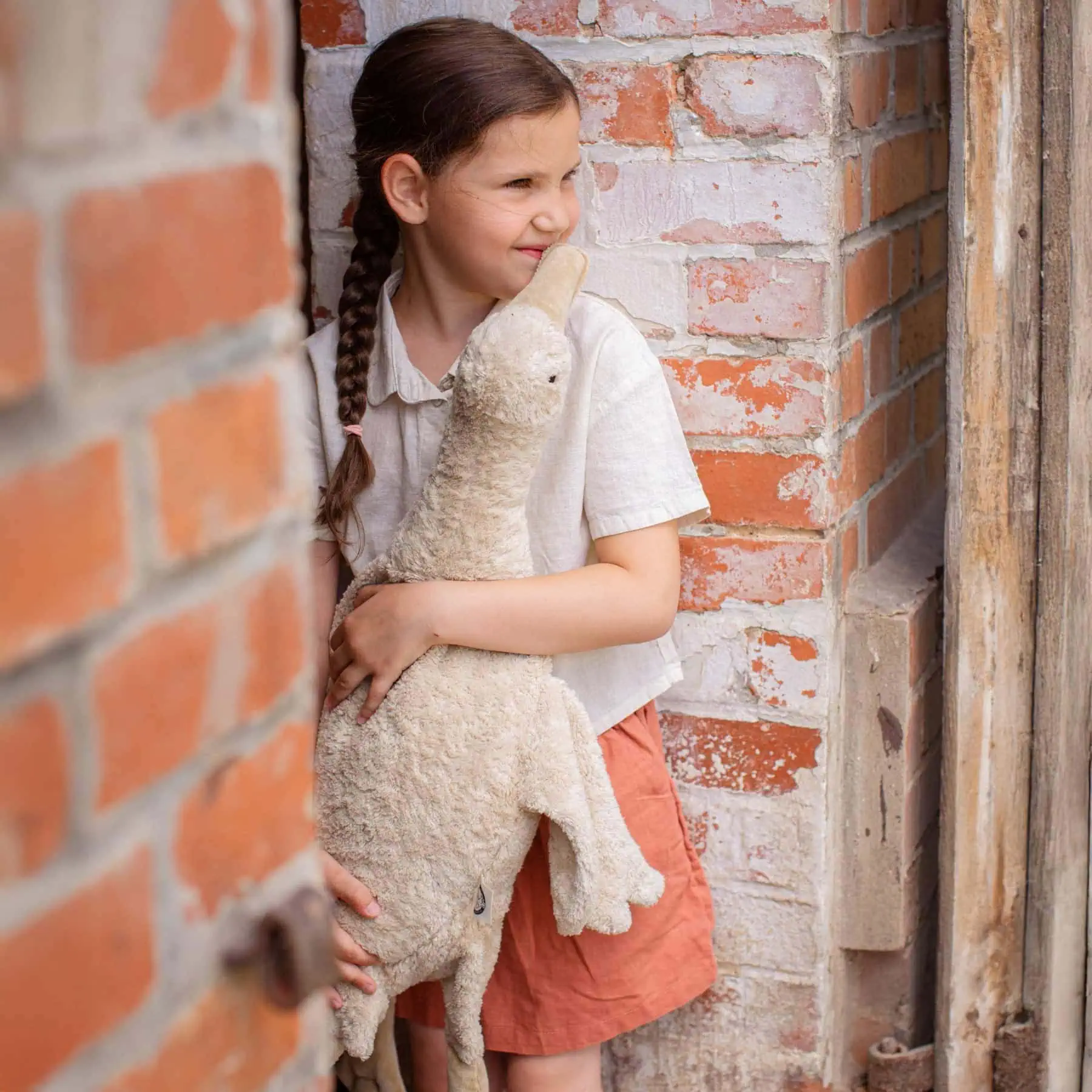 Gans-Kuscheltier von Senger Naturwelt // HIMBEER 2025