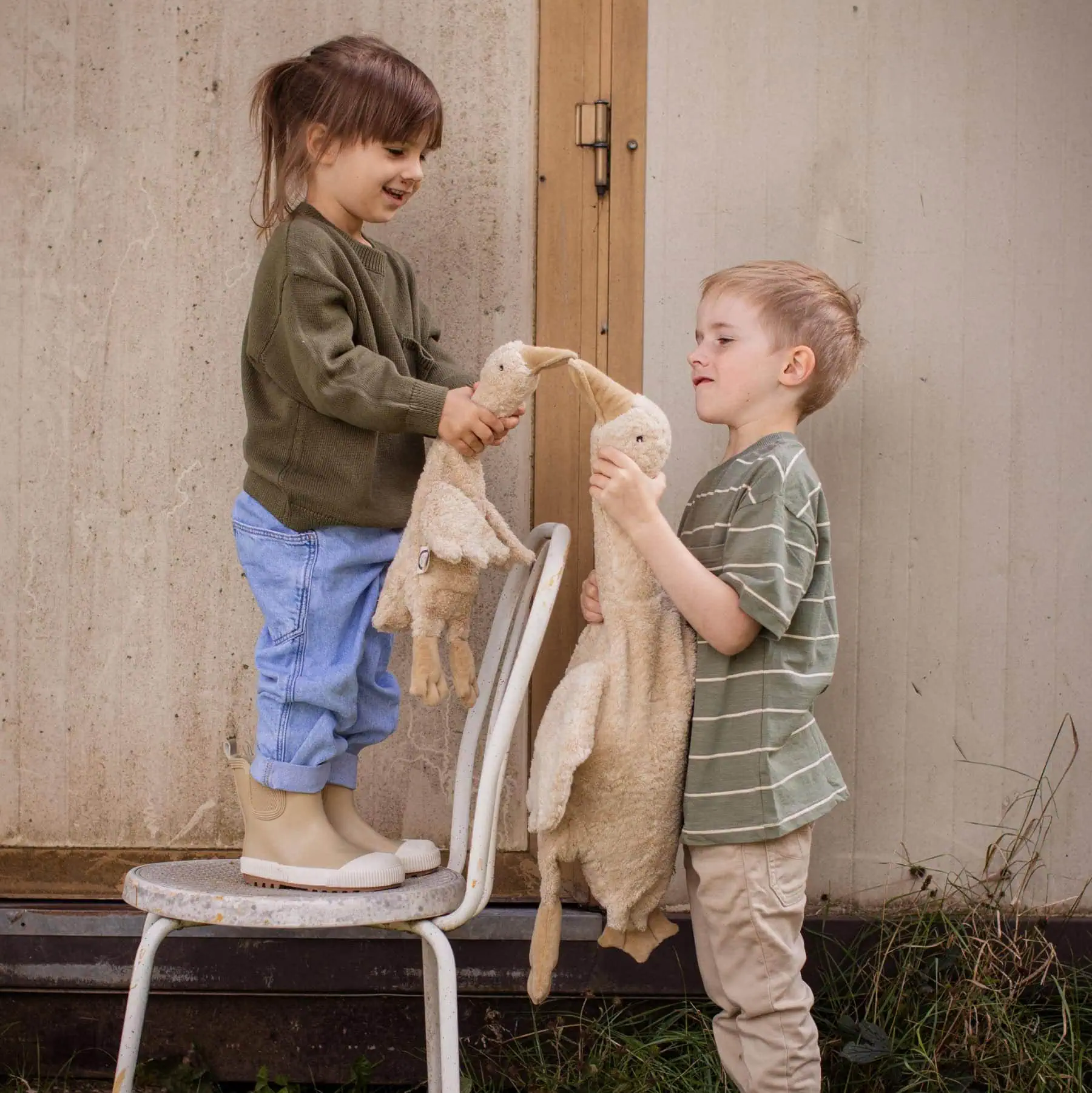 Gans-Kuscheltier von Senger Naturwelt // HIMBEER 2025