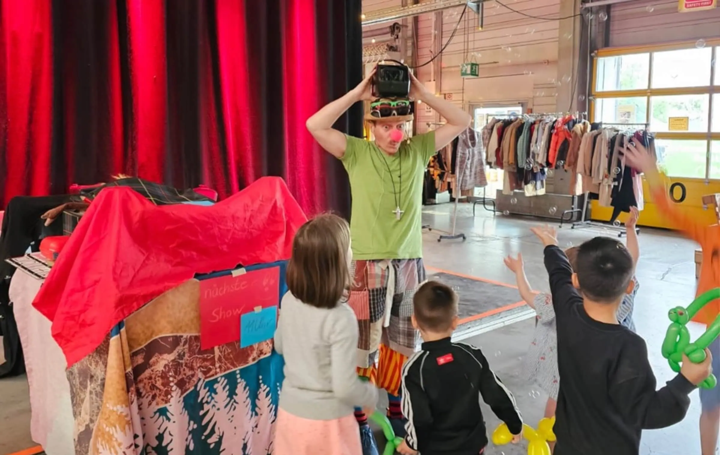 Mini-Tipps im Januar: Kinderflohmarkt mit Zaubershow // HIMBEER