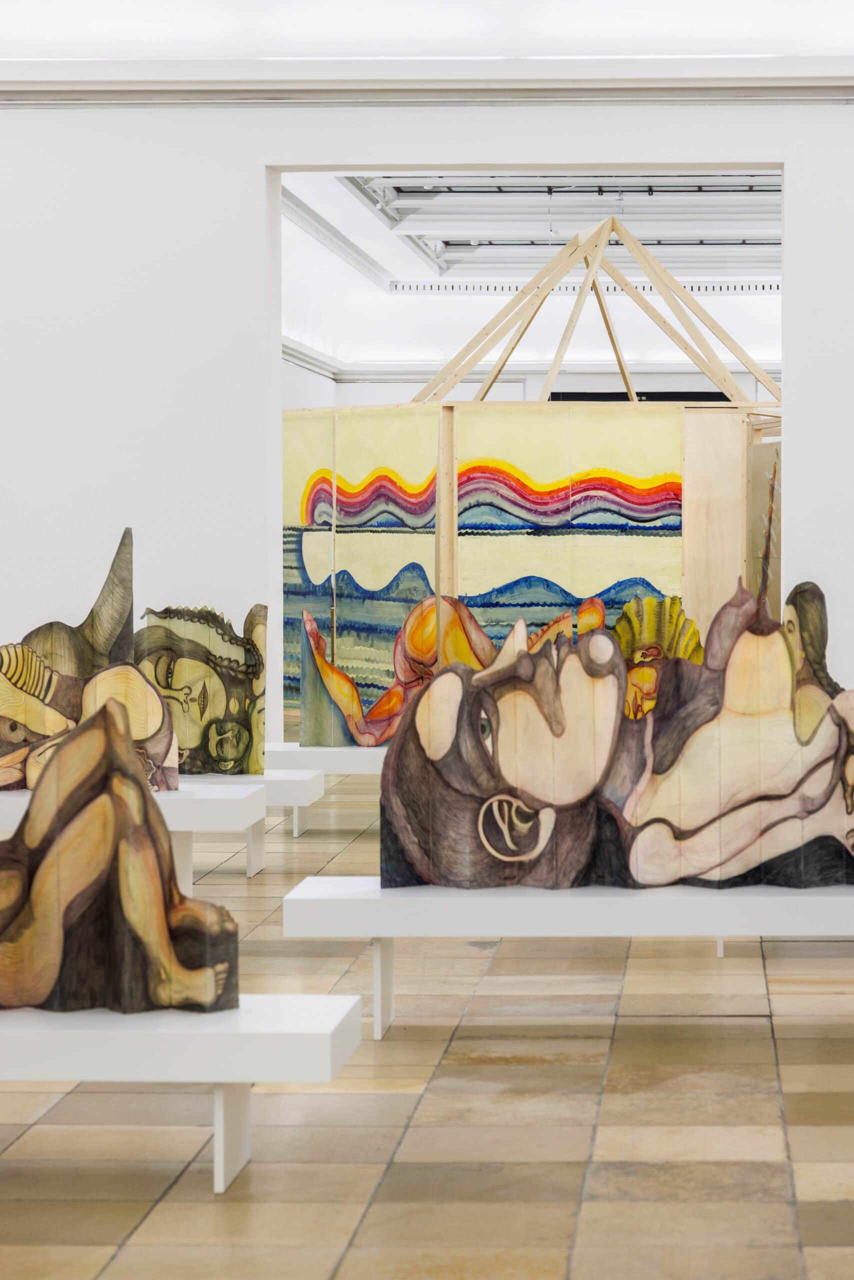 Sandra Vásquez de la Horra. Soy Energía Ausstellungsansicht | Exhibition view Haus der Kunst München, 2025 Foto | Photo: Markus Tretter – Tipps für die Faschingsferienwoche KW 08 // HIMBEER