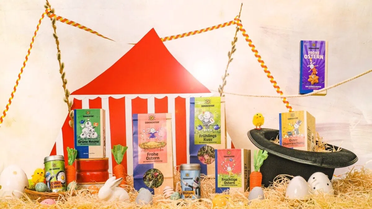 Oster-Gewinnspiel: SONNENTOR Oster-Geschenkkartons // HIMBEER