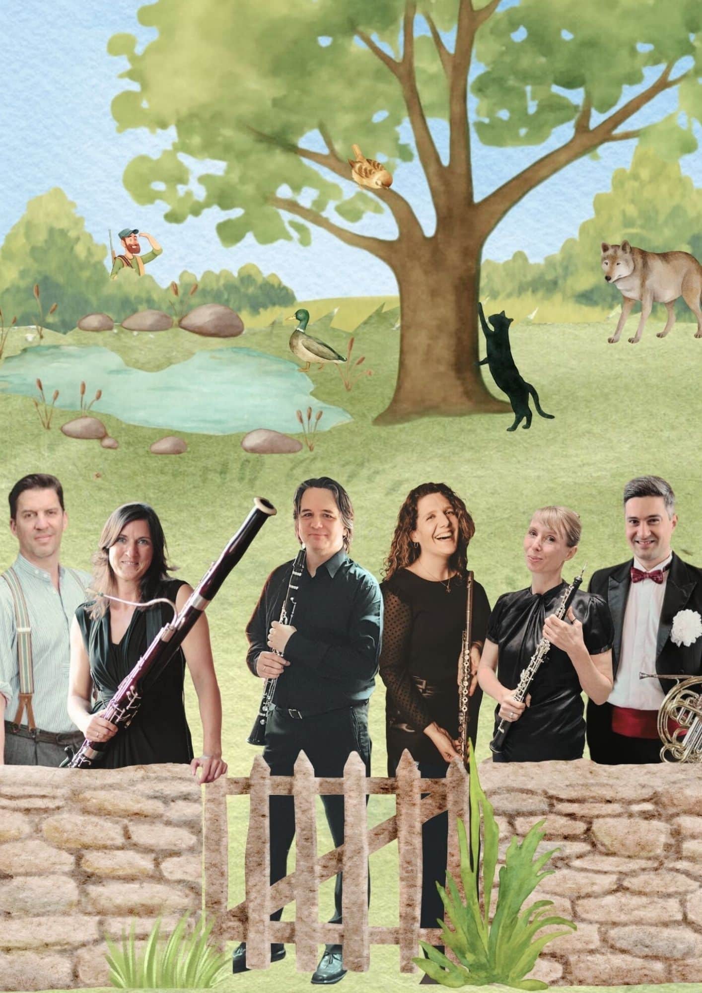 Peter und der Wolf, Lignum Quintett – Tipps fürs erste Februarwochenende KW 06 // HIMBEER